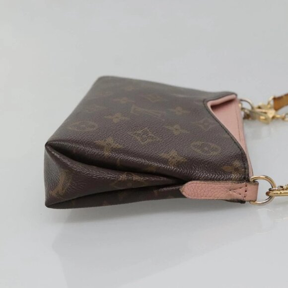 LOUIS VUITTON Monogram Pallas Clutch Shoulder Bag M44037 LV Auth 138614 - Picture 6 of 16